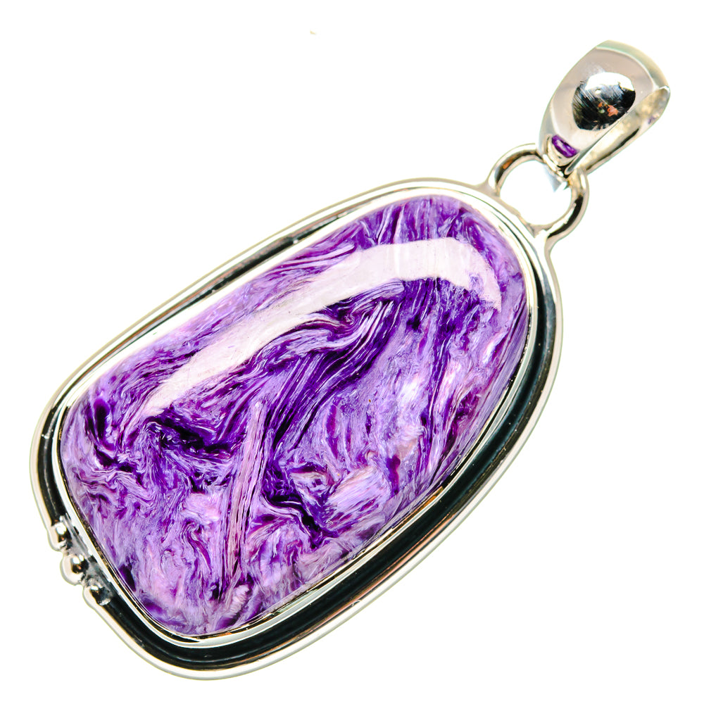 Charoite Pendants handcrafted by Anasilvercos - PD18107