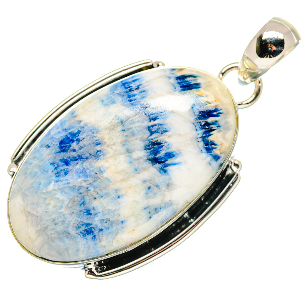 Blue Scheelite Pendants handcrafted by Anasilvercos - PD18110