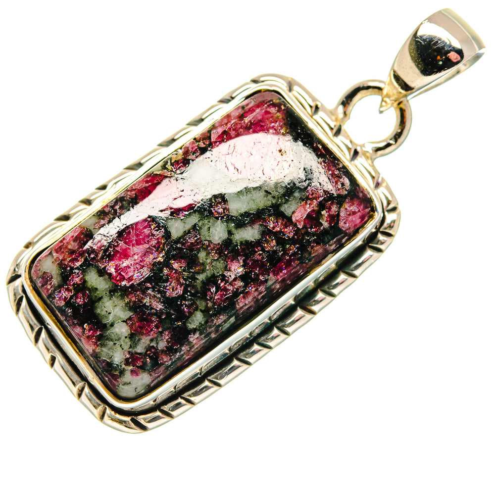 Russian Eudialyte Pendants handcrafted by Anasilvercos - PD18120