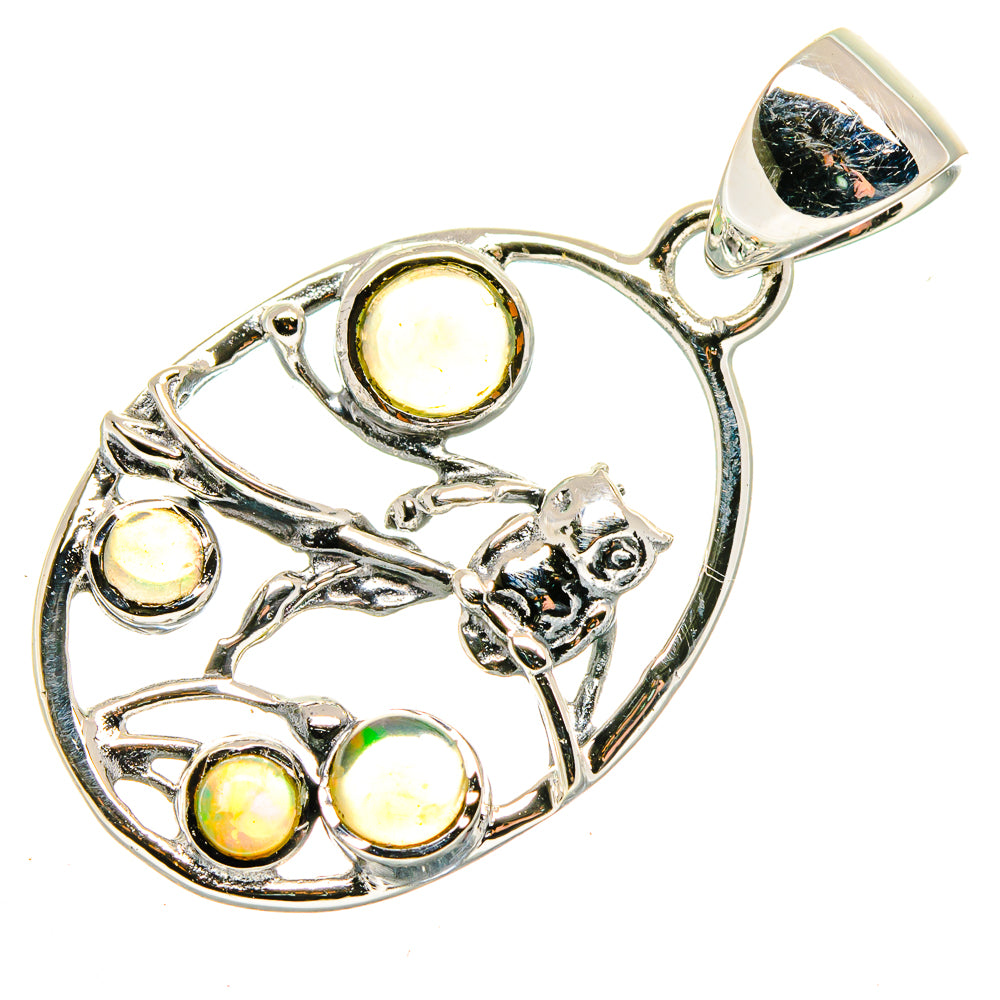 Ethiopian Opal Pendants handcrafted by Anasilvercos - PD18138