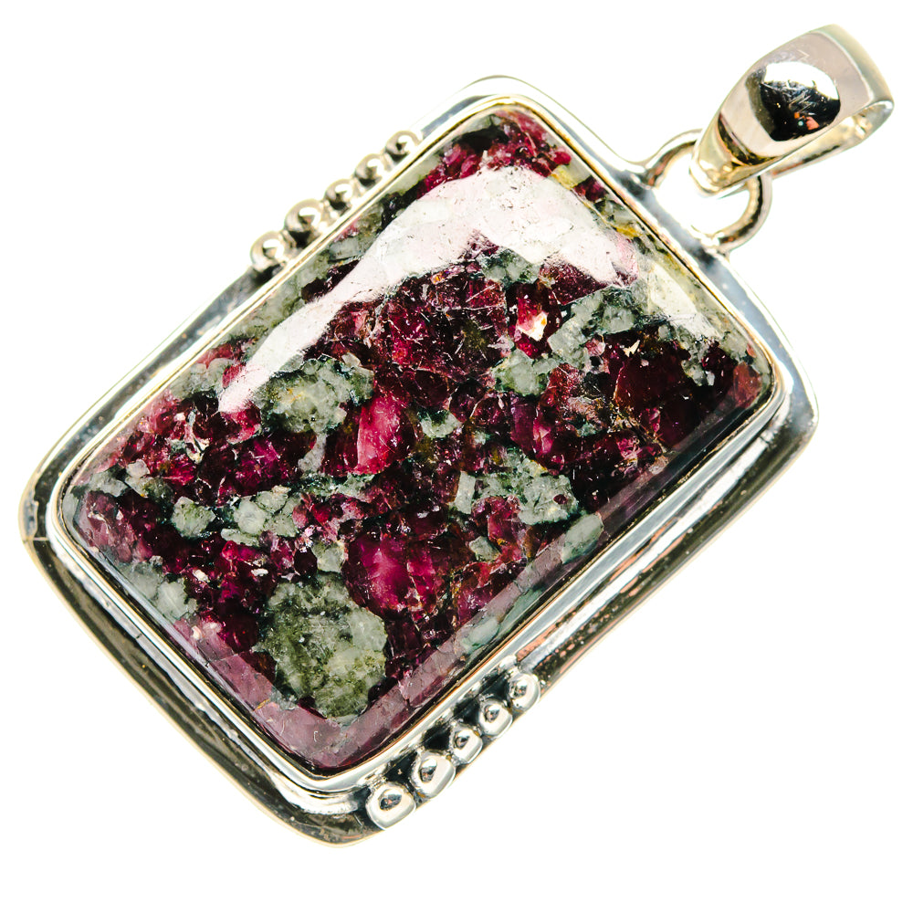 Russian Eudialyte Pendants handcrafted by Anasilvercos - PD18142