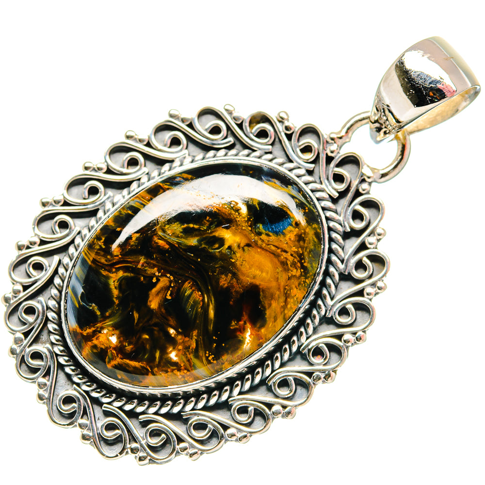Pietersite Pendants handcrafted by Anasilvercos - PD18168