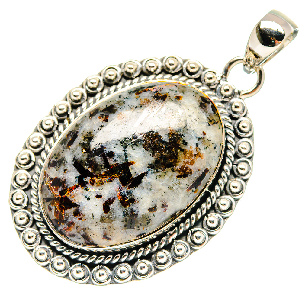 Astrophyllite Pendants handcrafted by Anasilvercos - PD18182