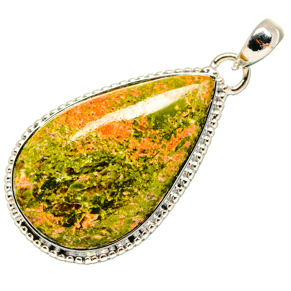 Unakite Pendants handcrafted by Anasilvercos - PD18191