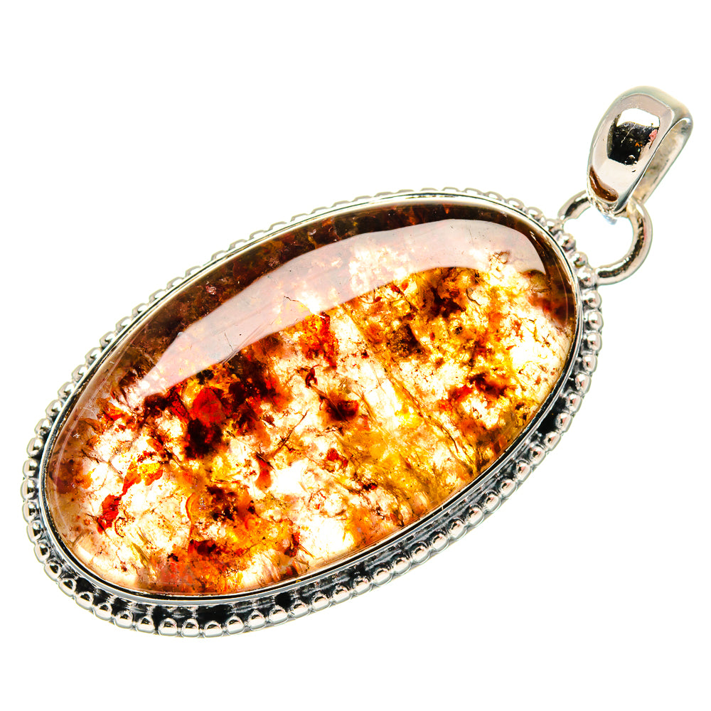 Sunstone Pendants handcrafted by Anasilvercos - PD18193