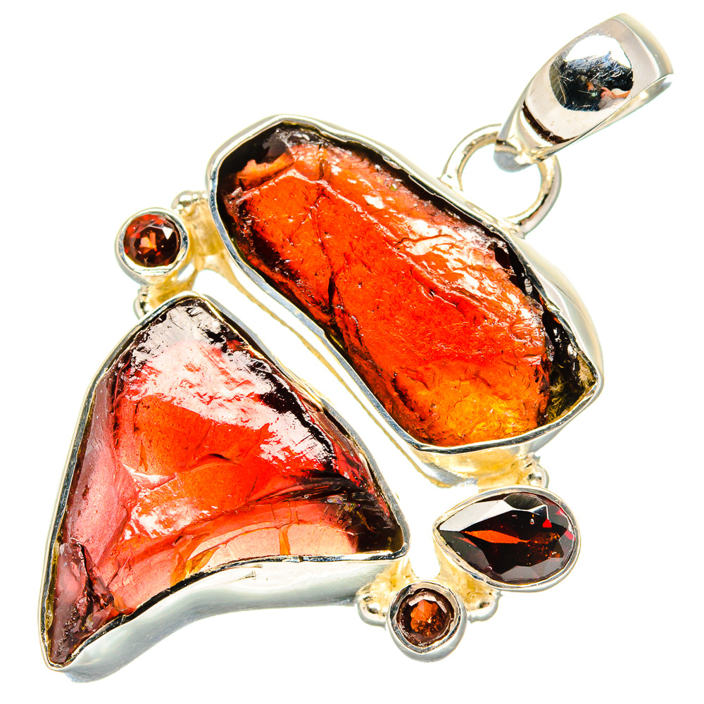 Garnet Pendants handcrafted by Anasilvercos - PD18224