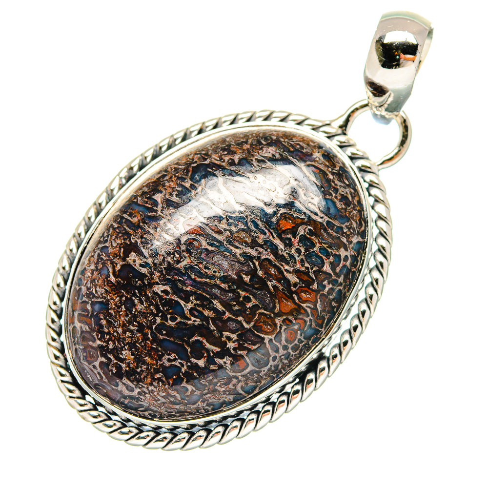 Dinosaur Bone Pendants handcrafted by Anasilvercos - PD18258