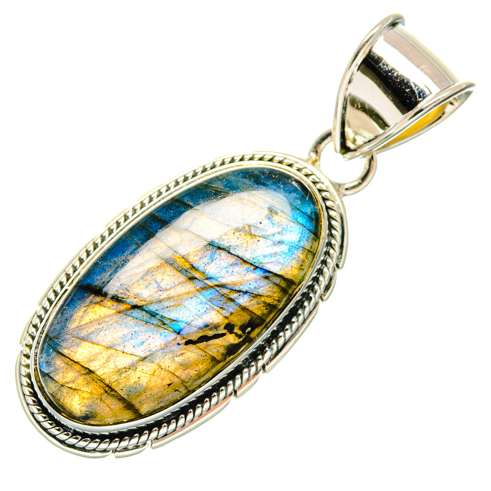 Labradorite Pendants handcrafted by Anasilvercos - PD18264