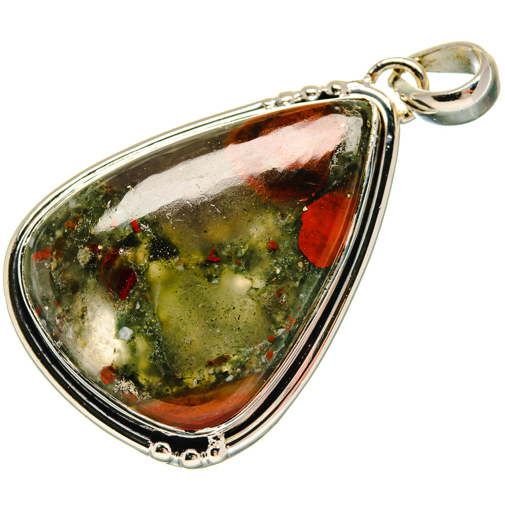 Bloodstone Pendants handcrafted by Anasilvercos - PD18276