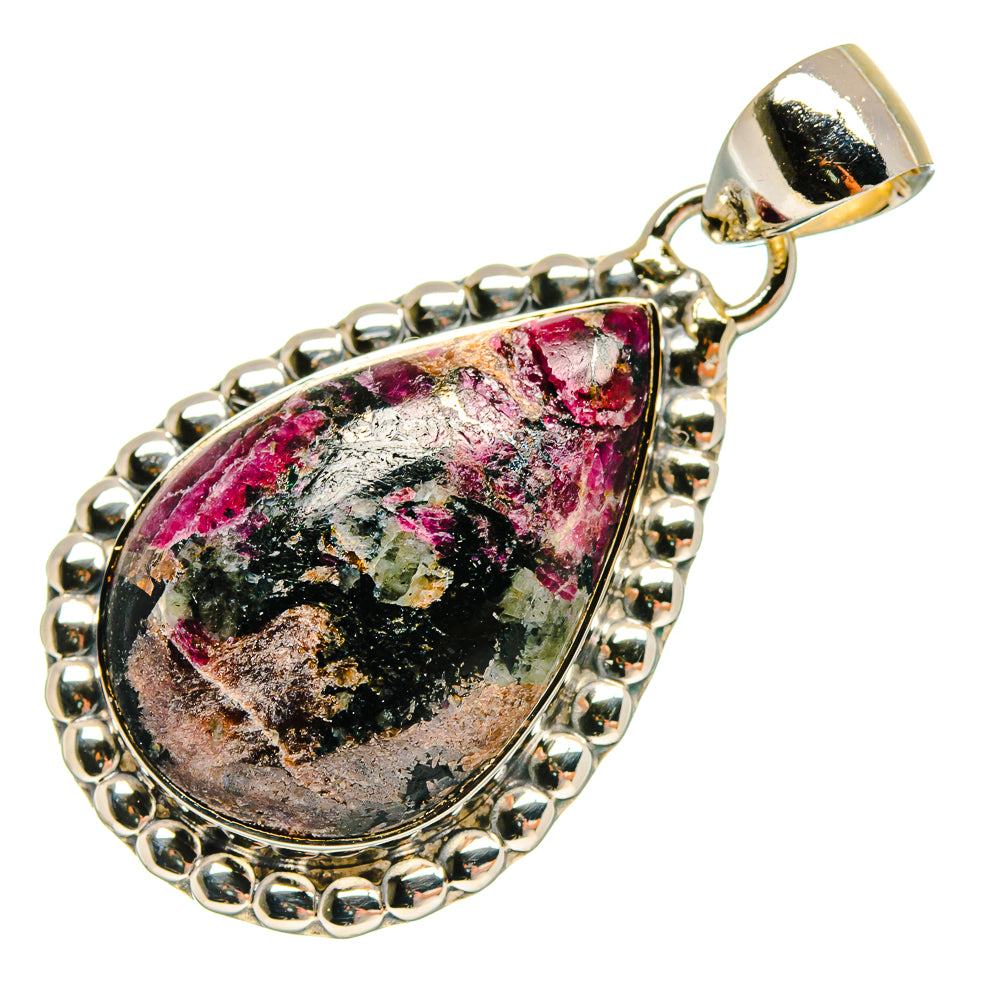 Russian Eudialyte Pendants handcrafted by Anasilvercos - PD18287 - Photo 2
