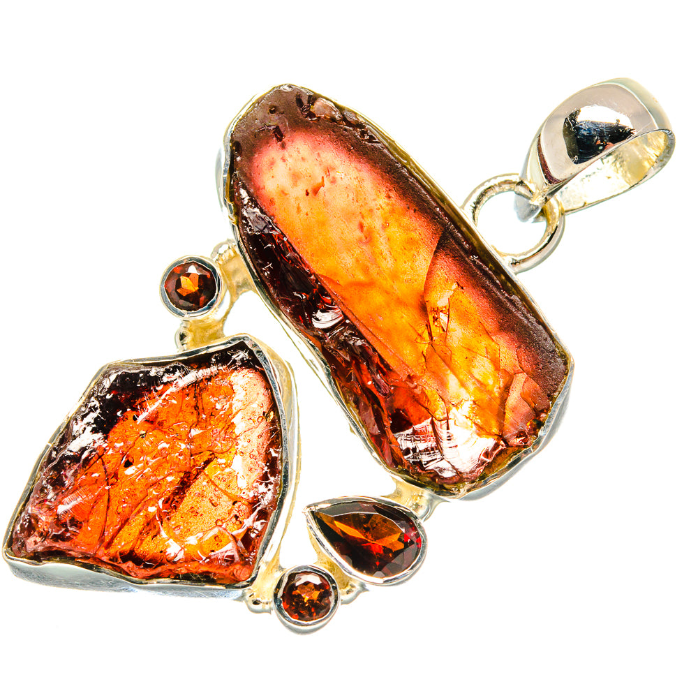 Garnet Pendants handcrafted by Anasilvercos - PD18289