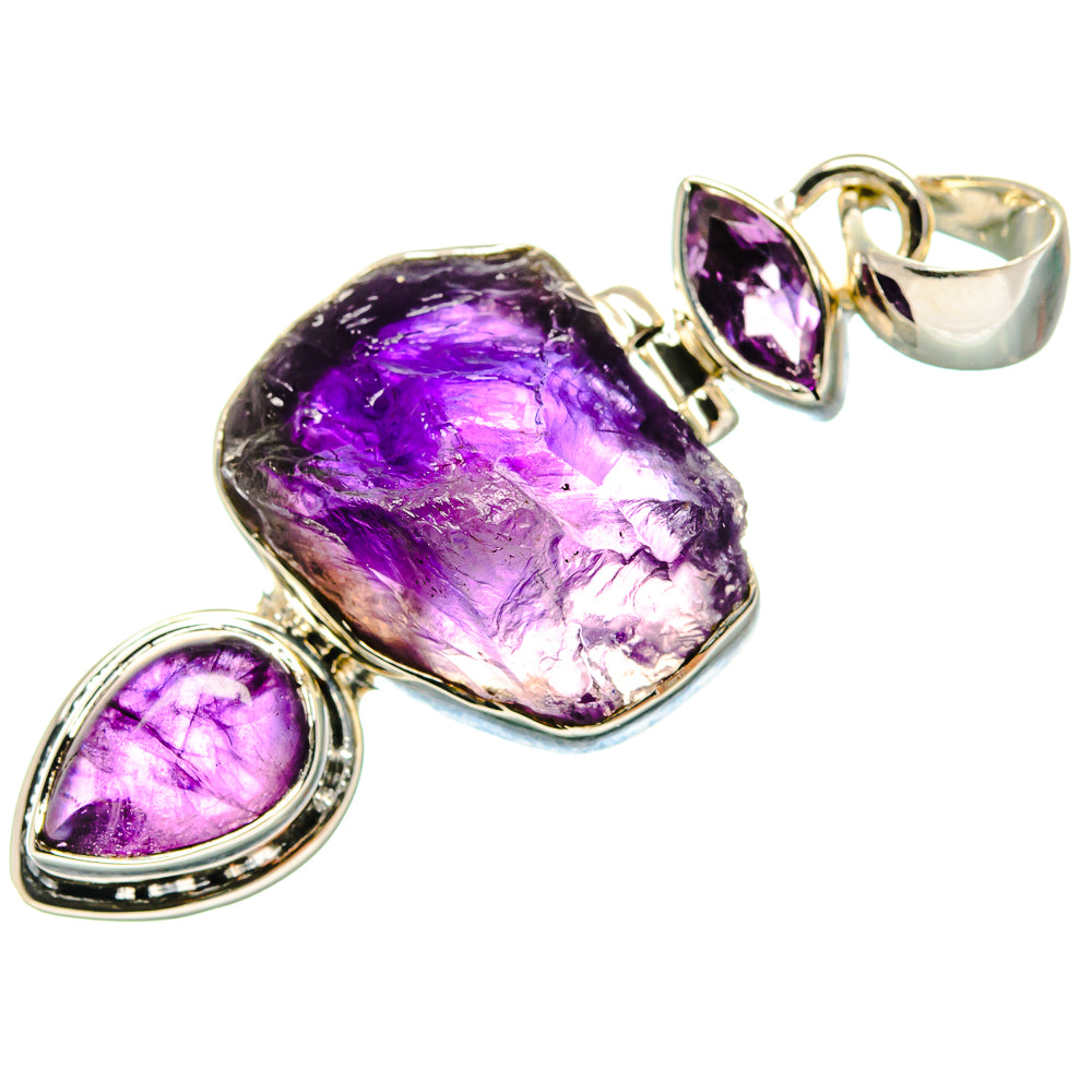 Amethyst Pendants handcrafted by Anasilvercos - PD18313