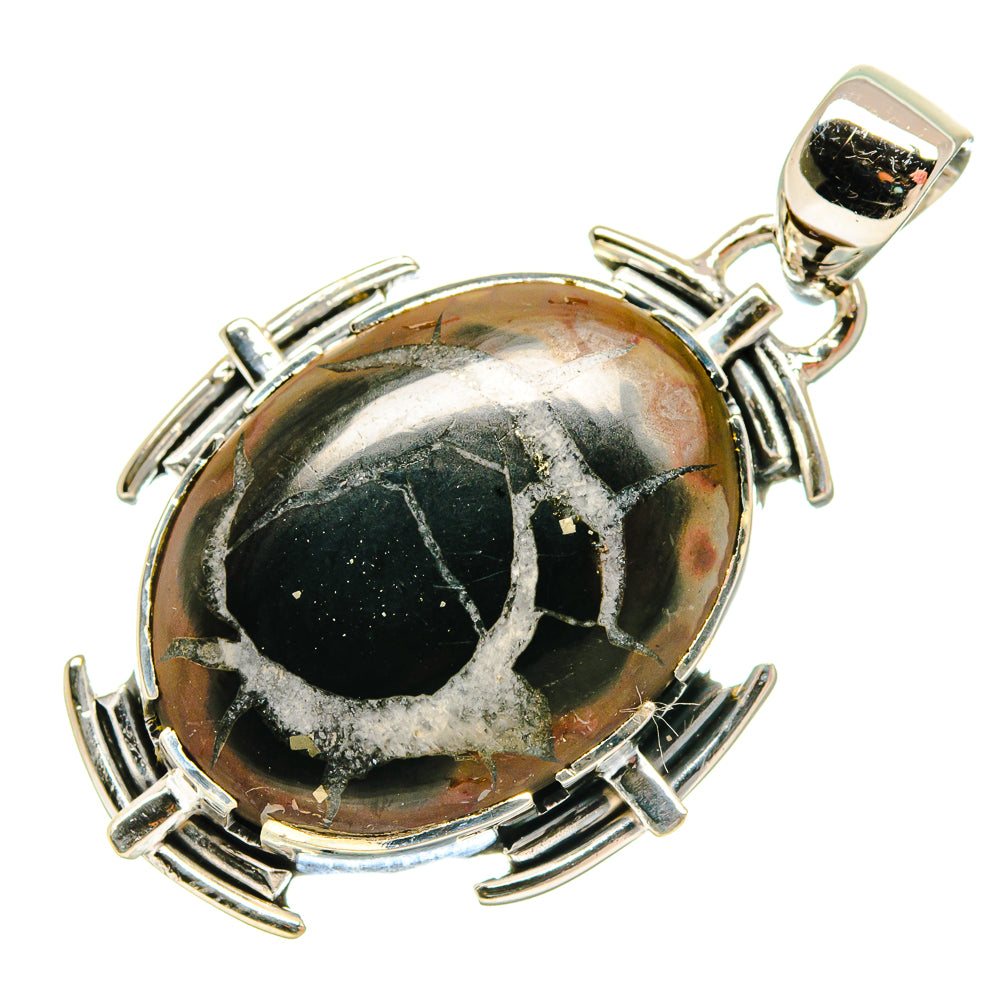 Septarian Geode Pendants handcrafted by Anasilvercos - PD18315