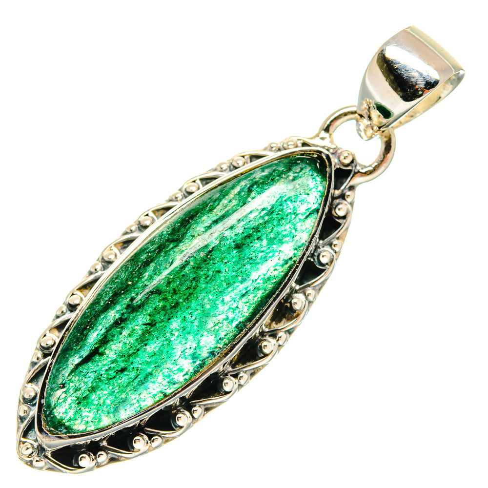 Green Aventurine Pendants handcrafted by Anasilvercos - PD18320