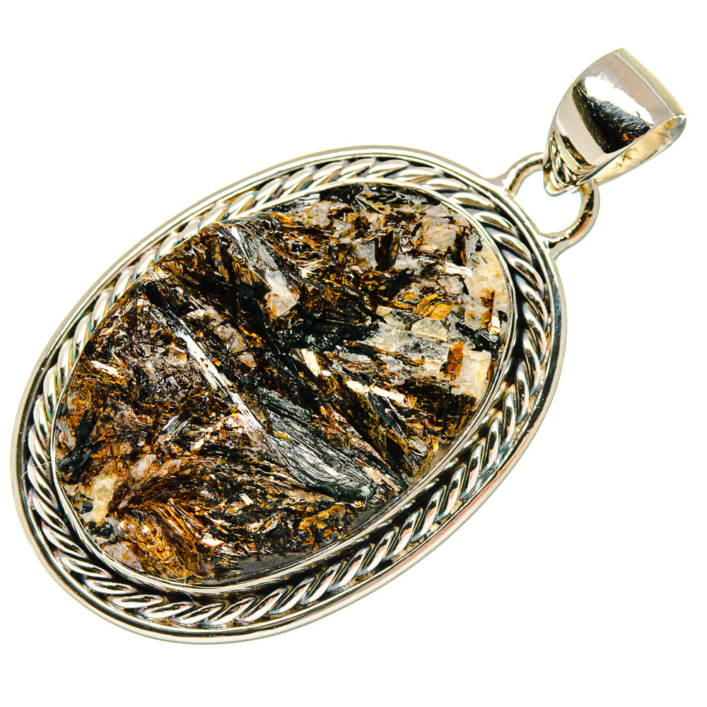 Astrophyllite Pendants handcrafted by Anasilvercos - PD18360