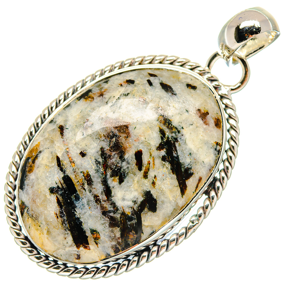 Astrophyllite Pendants handcrafted by Anasilvercos - PD18375 - Photo 2