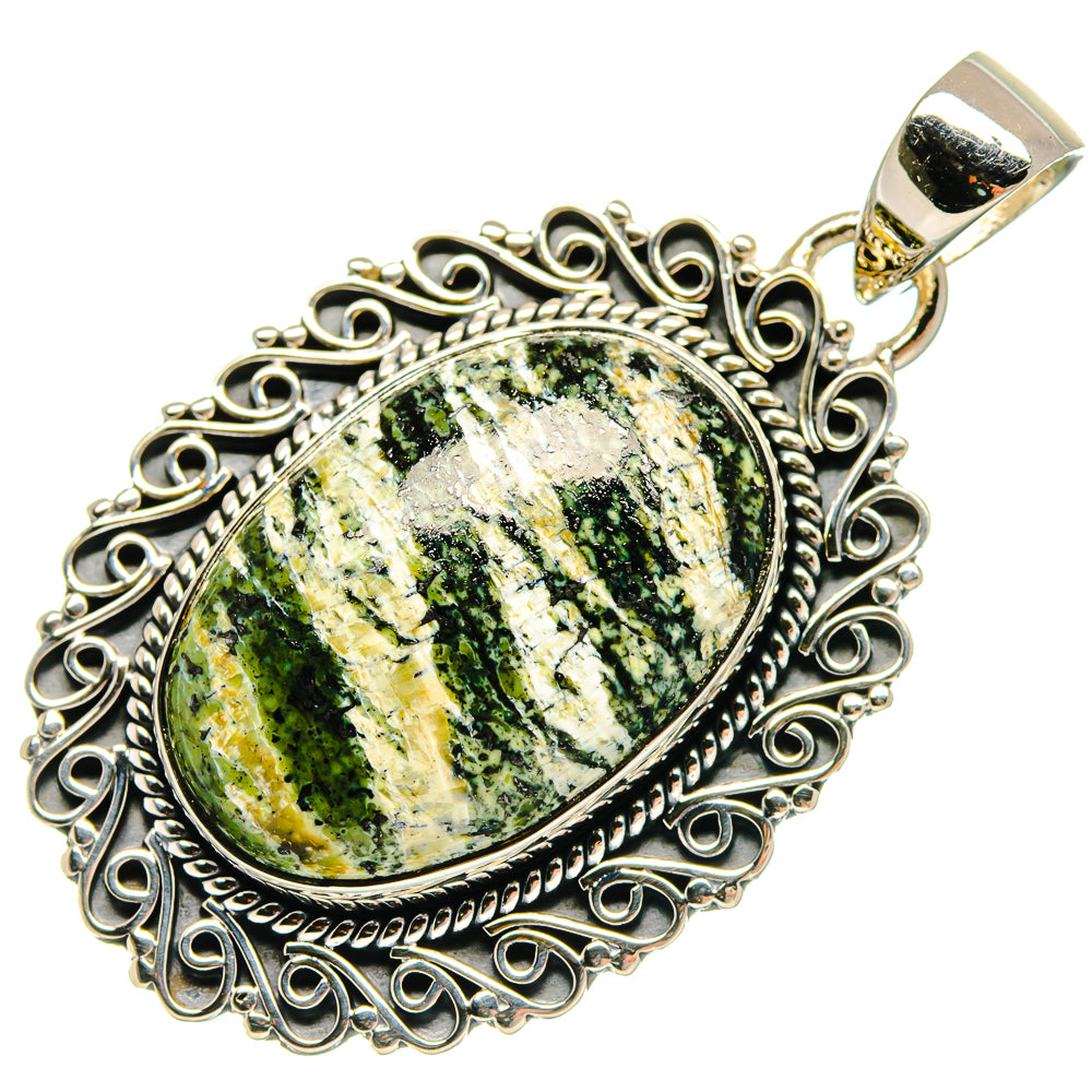 Lizard Jasper Pendants handcrafted by Anasilvercos - PD18390