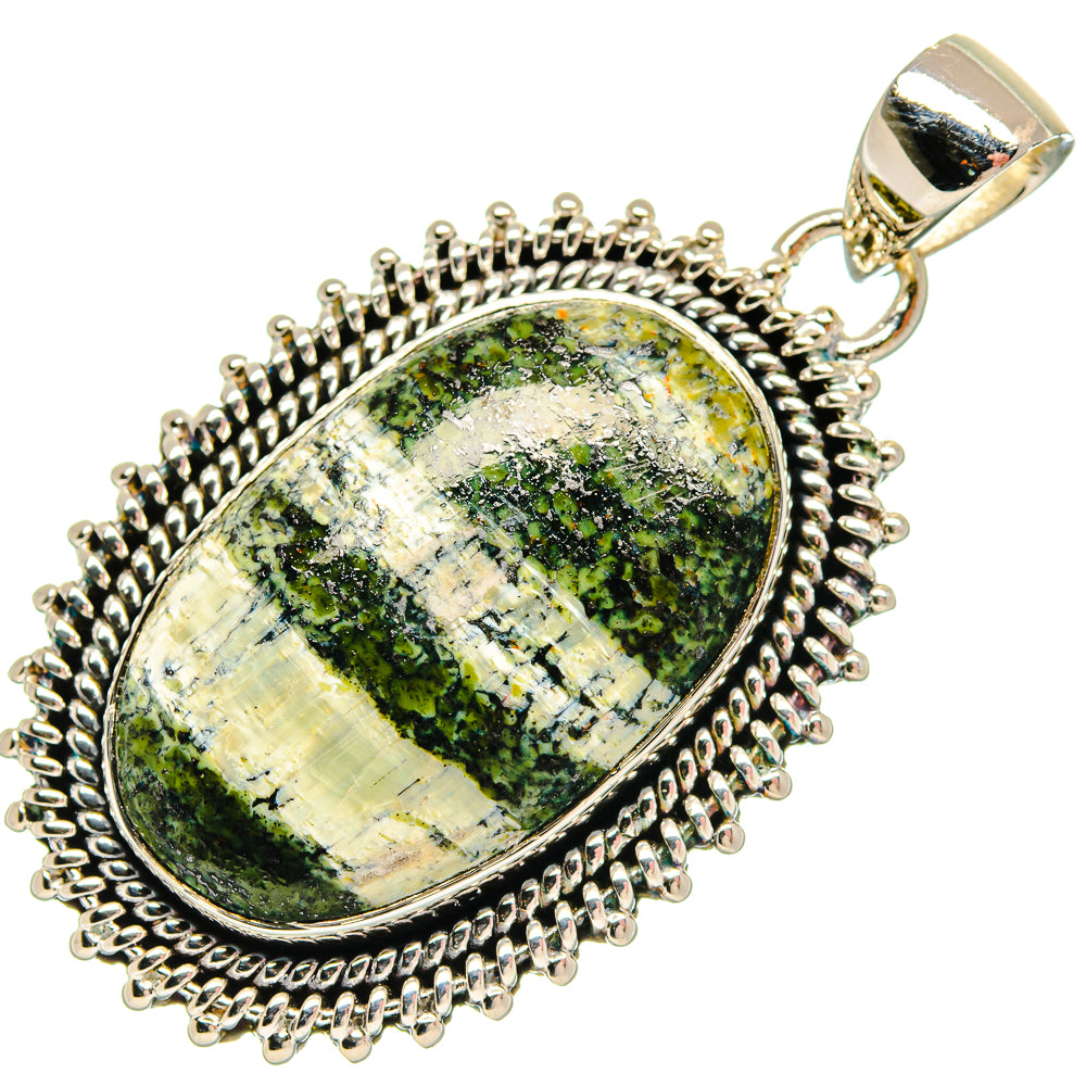 Lizard Jasper Pendants handcrafted by Anasilvercos - PD18391 - Photo 2