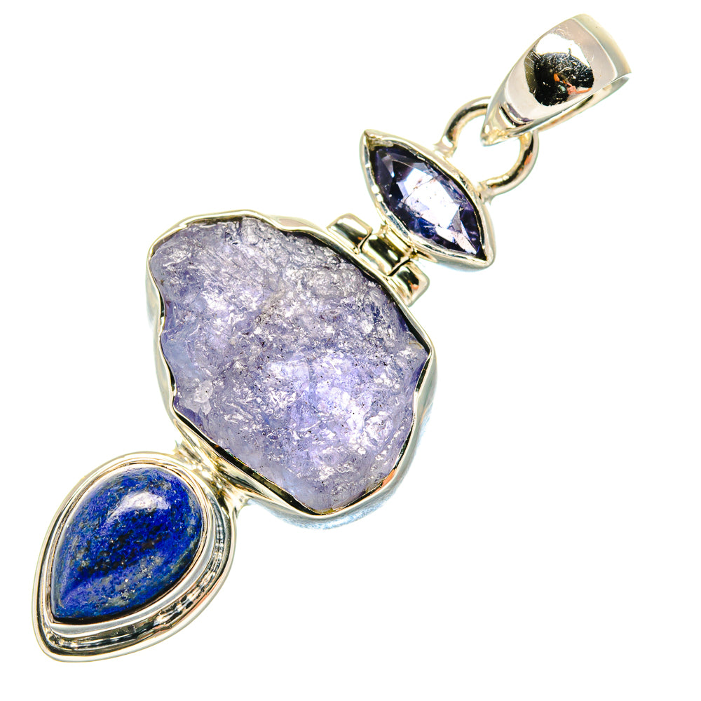 Tanzanite Pendants handcrafted by Anasilvercos - PD18398