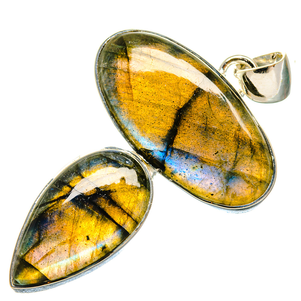 Labradorite Pendants handcrafted by Anasilvercos - PD18400