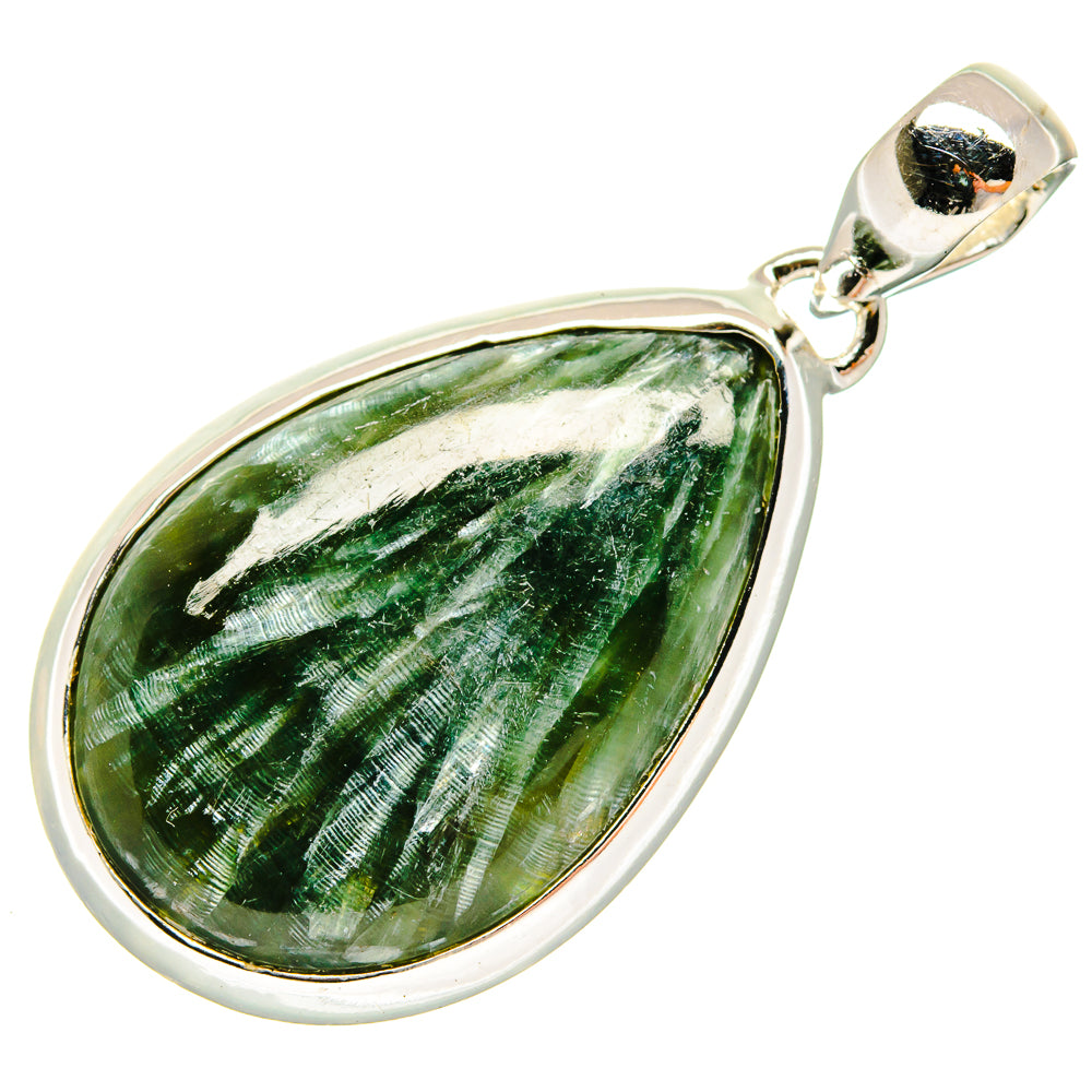 Seraphinite Pendants handcrafted by Anasilvercos - PD18441