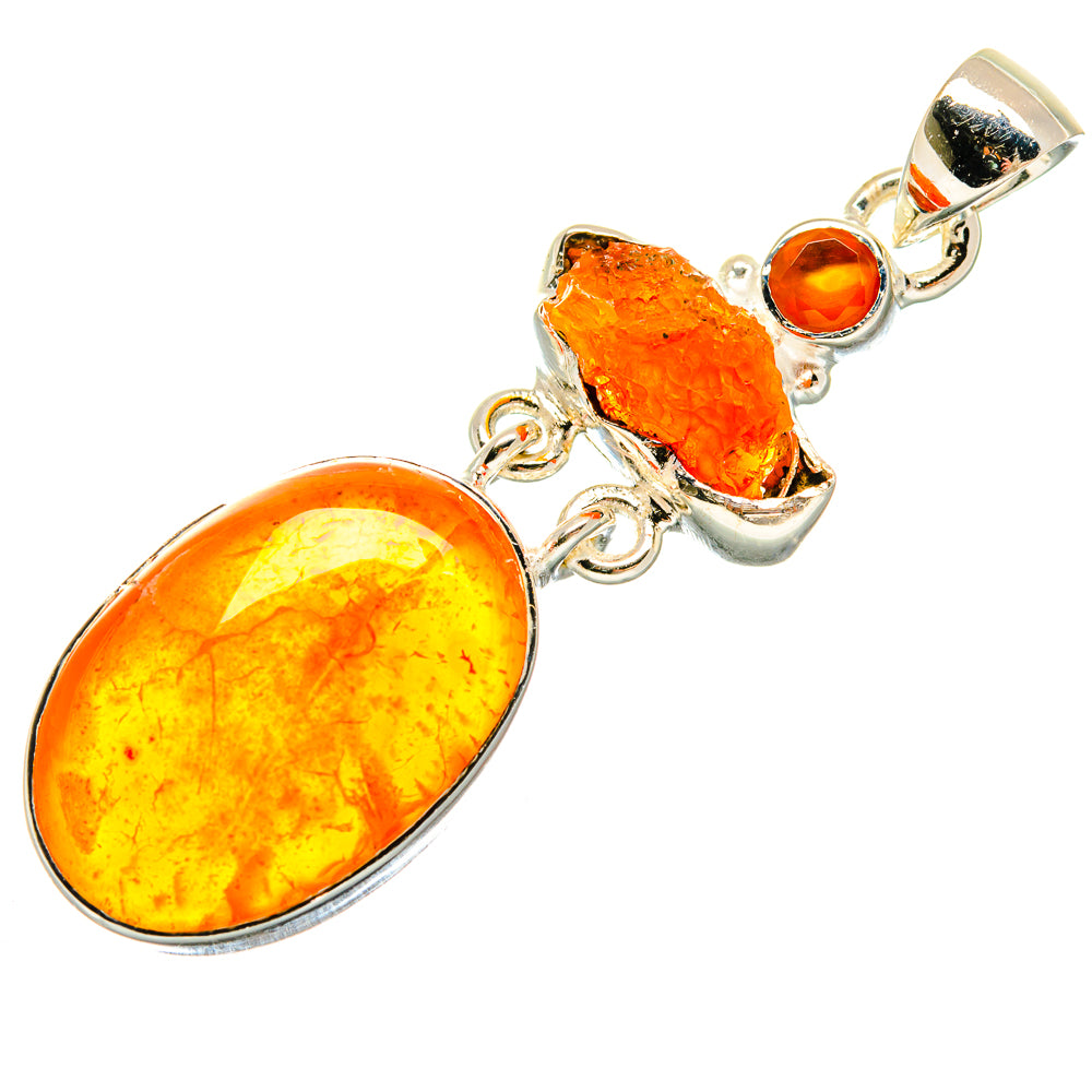 Carnelian Pendants handcrafted by Anasilvercos - PD18443