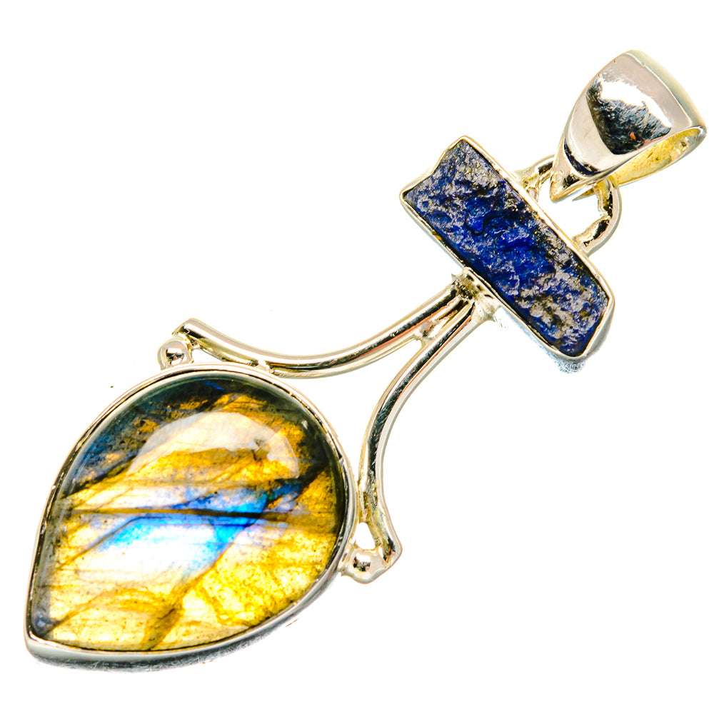 Labradorite Pendants handcrafted by Anasilvercos - PD18445