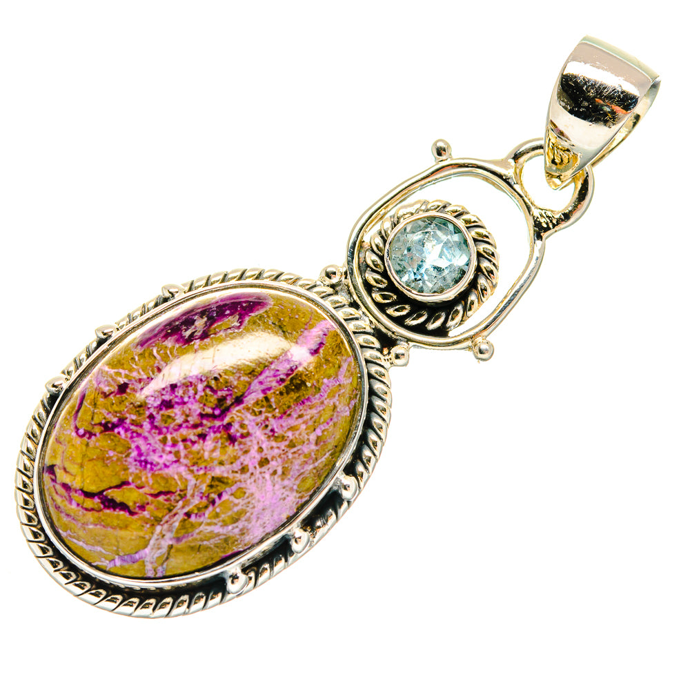 Stichtite Pendants handcrafted by Anasilvercos - PD18451