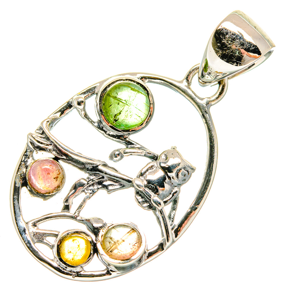 Tourmaline Pendants handcrafted by Anasilvercos - PD18459