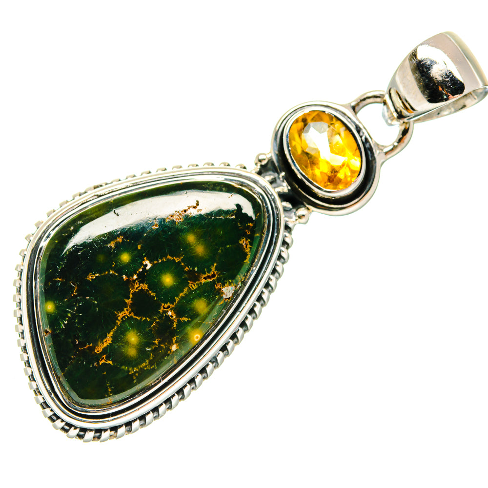 Ocean Jasper Pendants handcrafted by Anasilvercos - PD18462