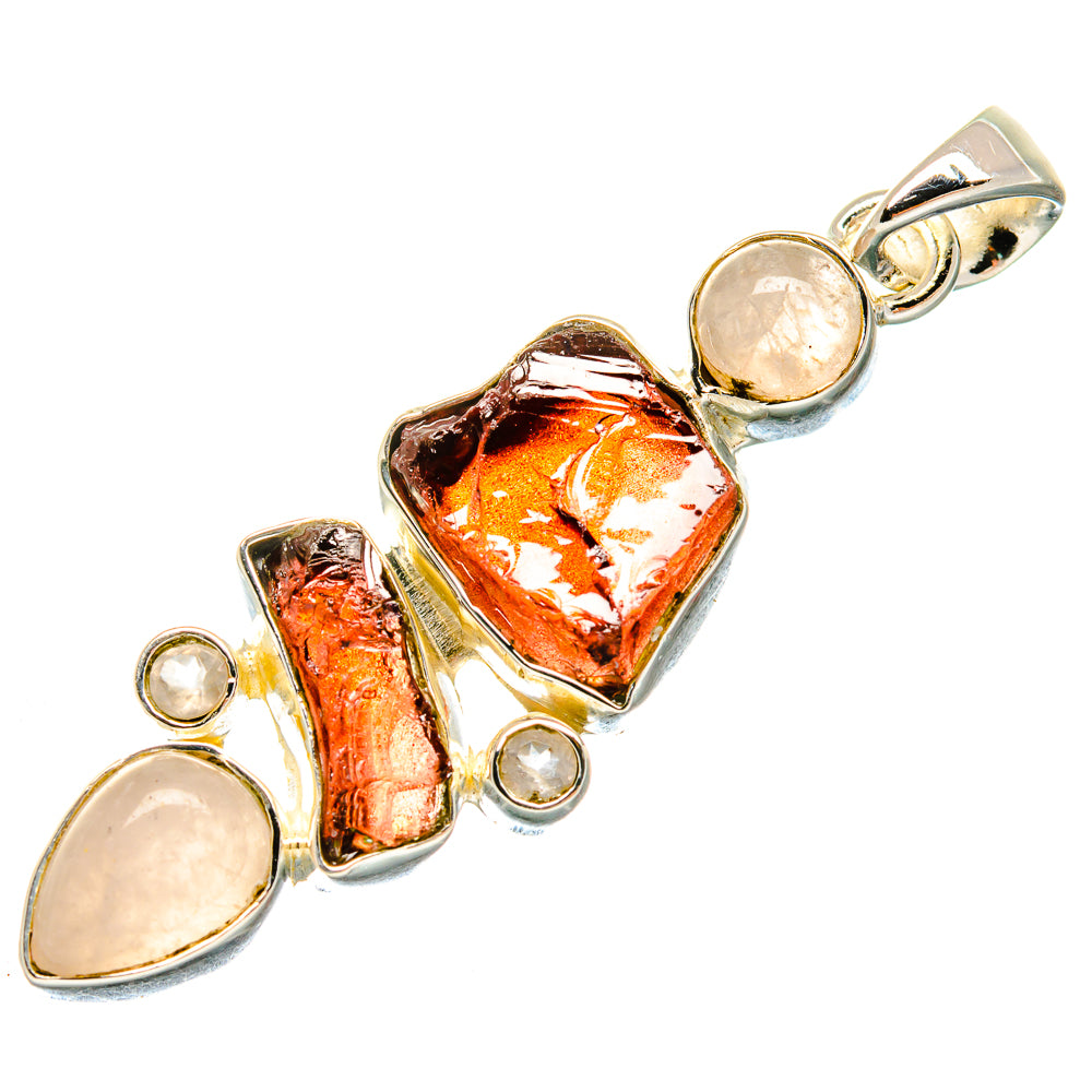 Garnet Pendants handcrafted by Anasilvercos - PD18468