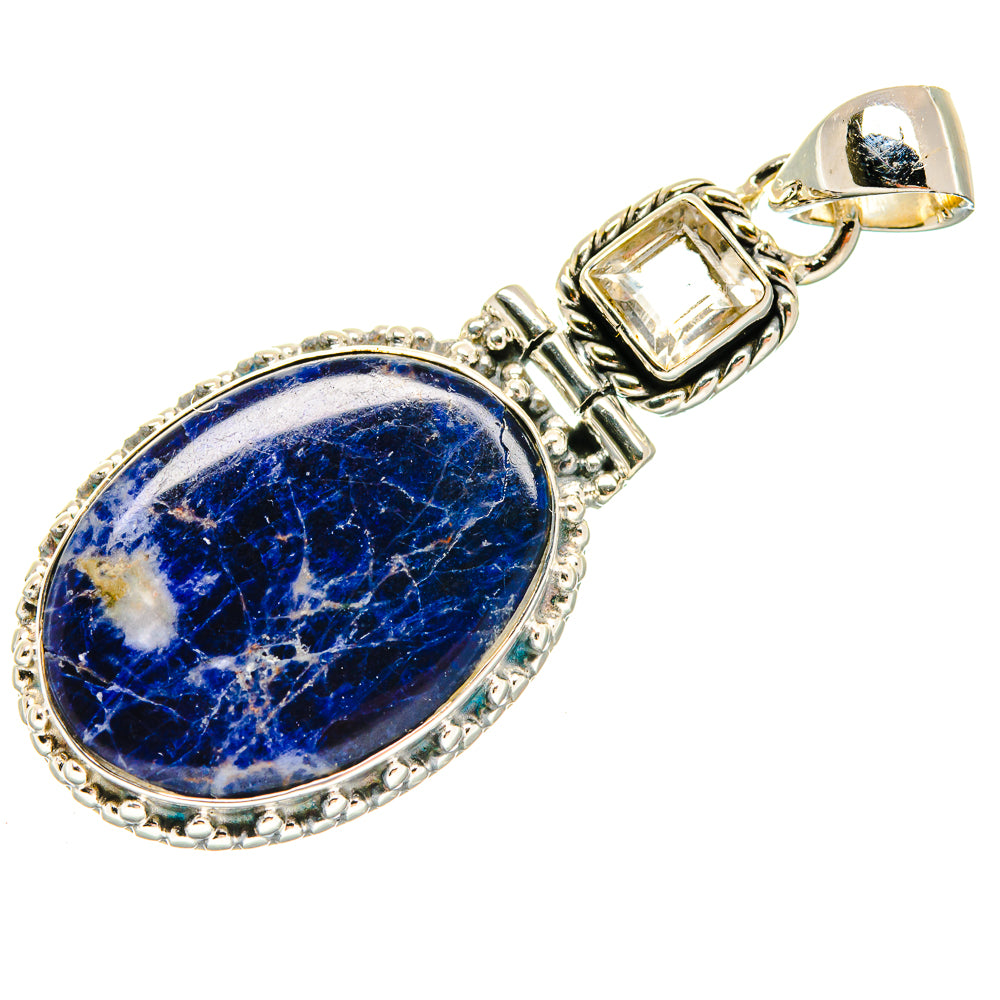Sodalite Pendants handcrafted by Anasilvercos - PD18470