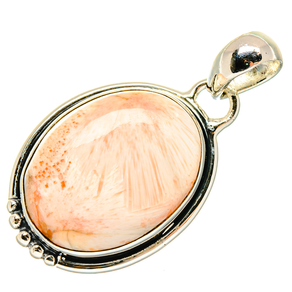 Scolecite Pendants handcrafted by Anasilvercos - PD18474