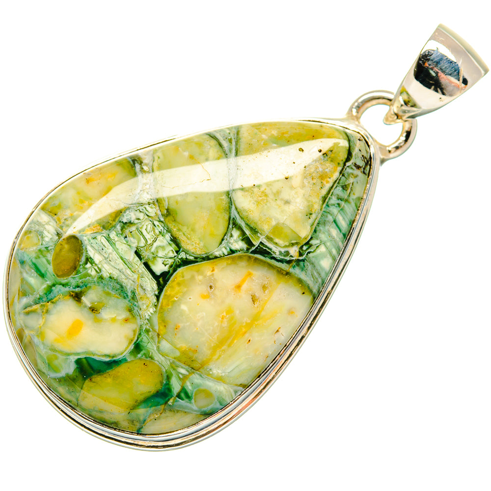 Ocean Jasper Pendants handcrafted by Anasilvercos - PD18478