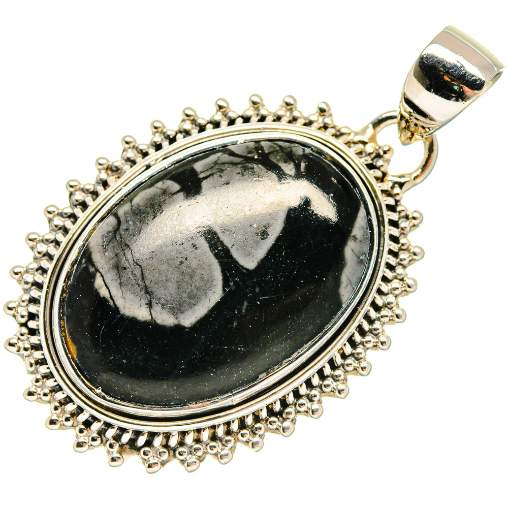 Pinolith Jasper Pendants handcrafted by Anasilvercos - PD18480