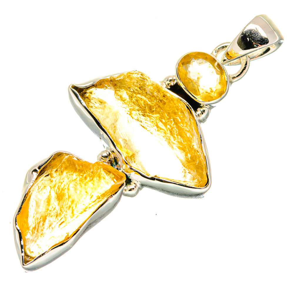 Citrine Pendants handcrafted by Anasilvercos - PD18490