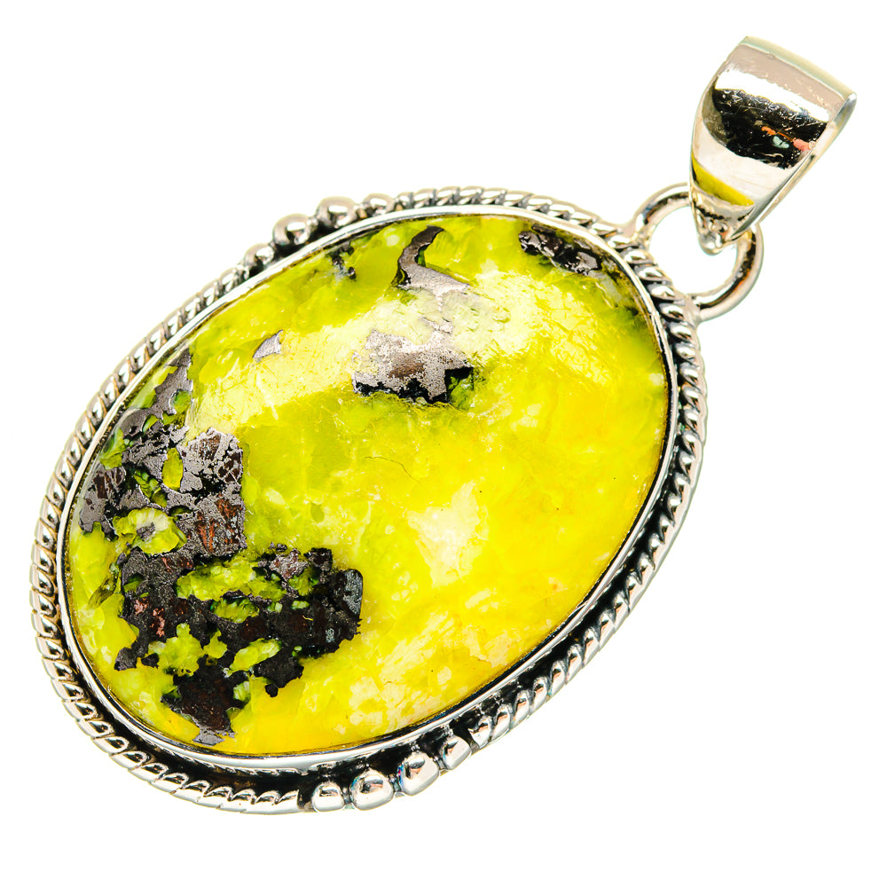 African Green Opal Pendants handcrafted by Anasilvercos - PD18491