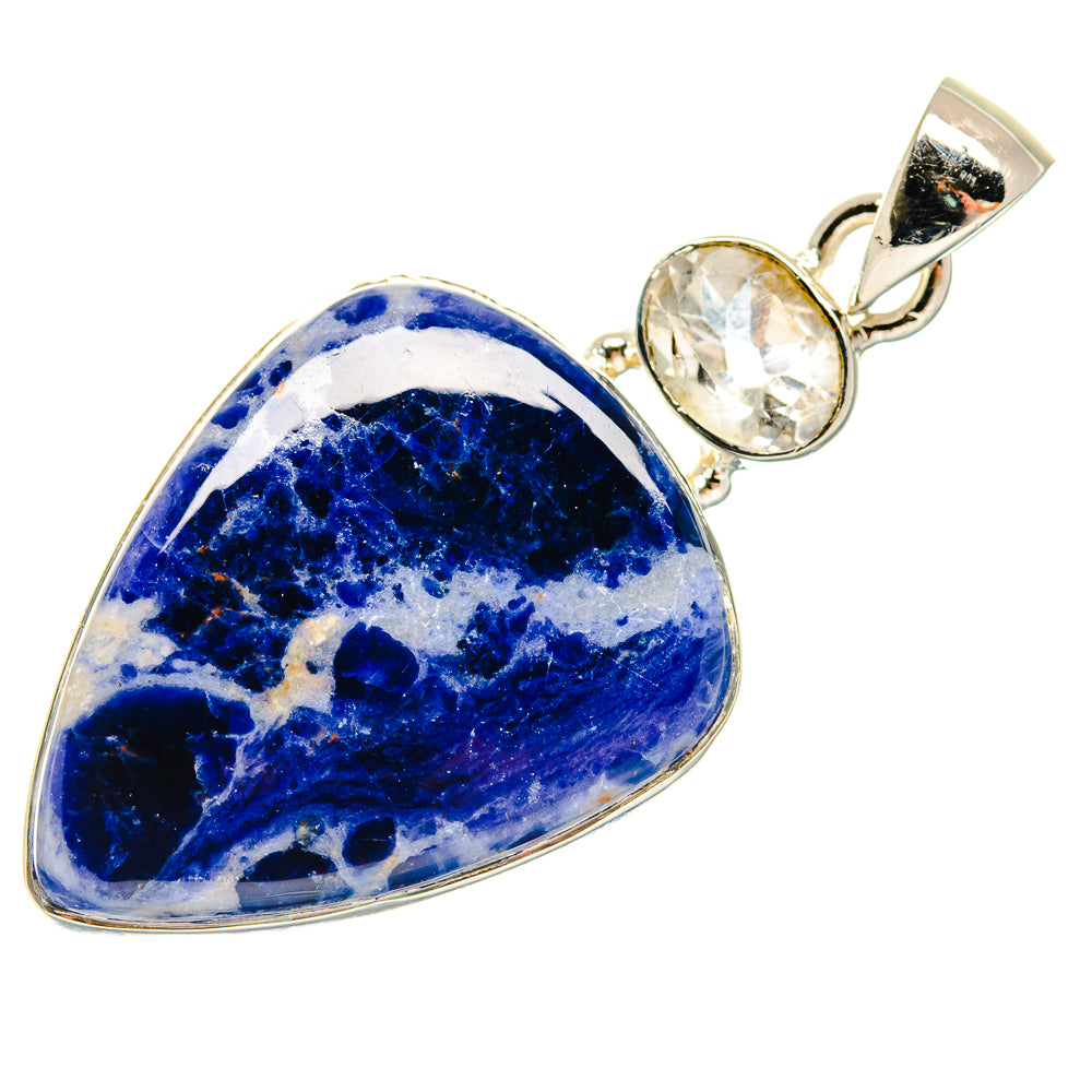 Sodalite Pendants handcrafted by Anasilvercos - PD18493