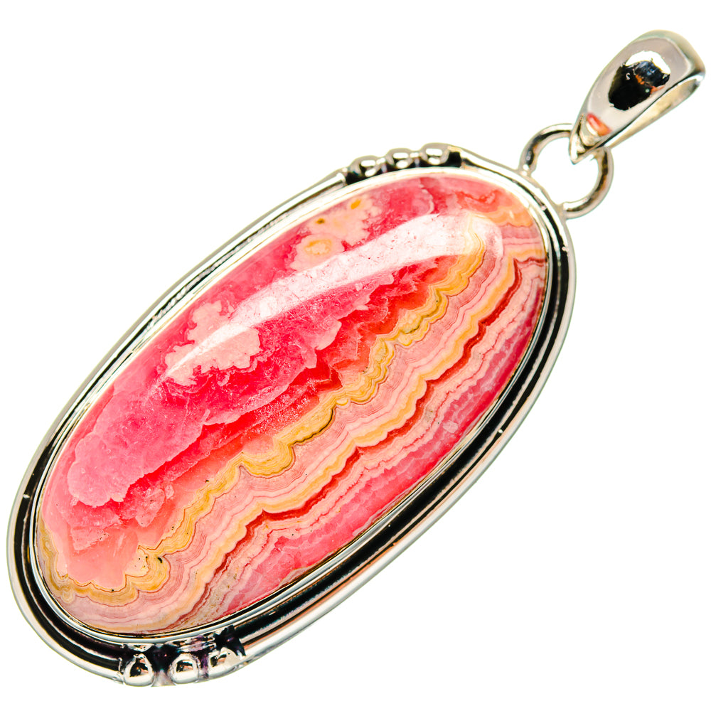 Rhodochrosite Pendants handcrafted by Anasilvercos - PD18524