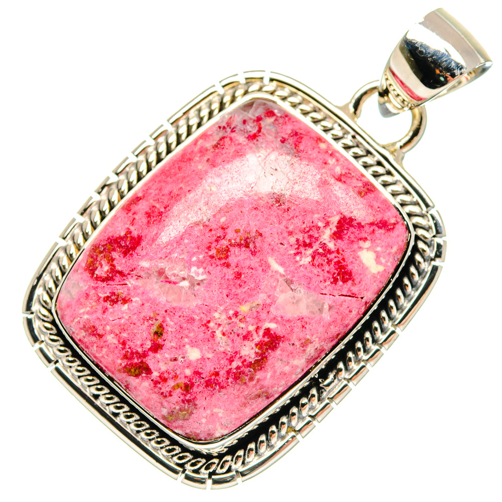 Thulite Pendants handcrafted by Anasilvercos - PD18536