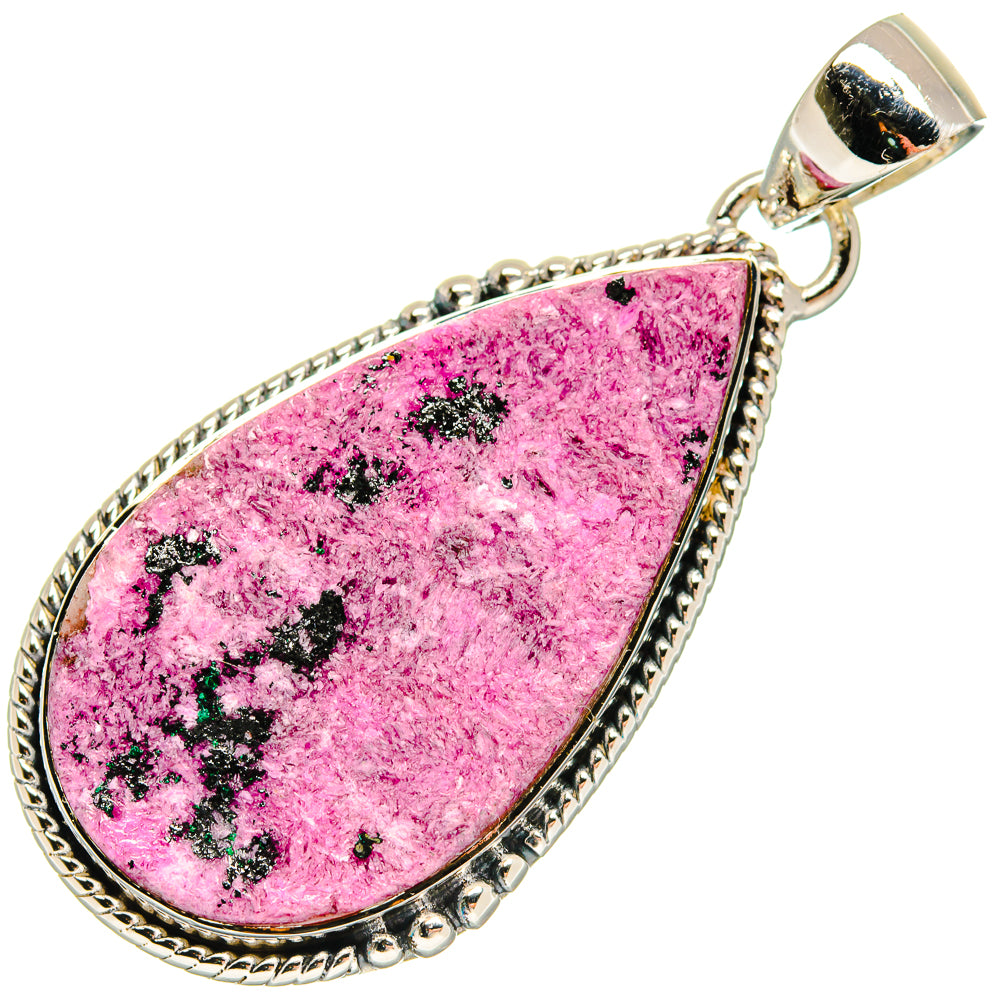 Cobalto Calcite Druzy Pendants handcrafted by Anasilvercos - PD18555