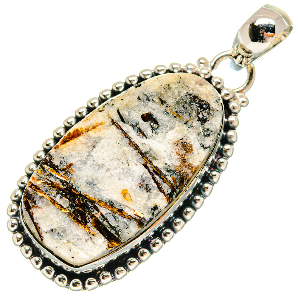Astrophyllite Pendants handcrafted by Anasilvercos - PD18556