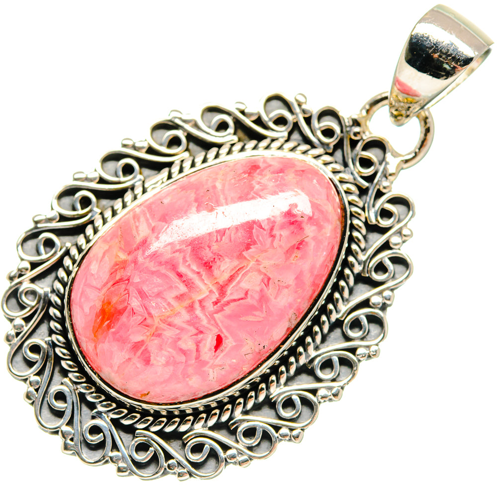 Rhodochrosite Pendants handcrafted by Anasilvercos - PD18558