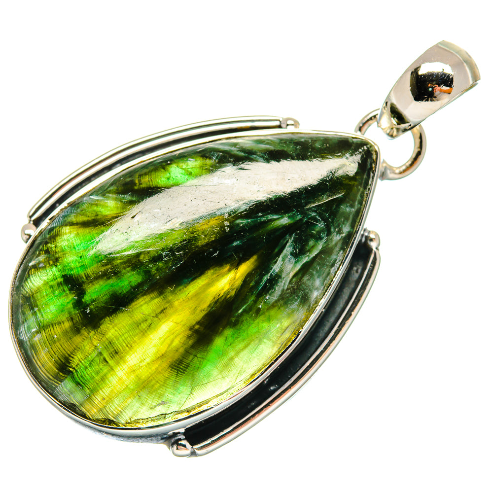 Seraphinite Pendants handcrafted by Anasilvercos - PD18559