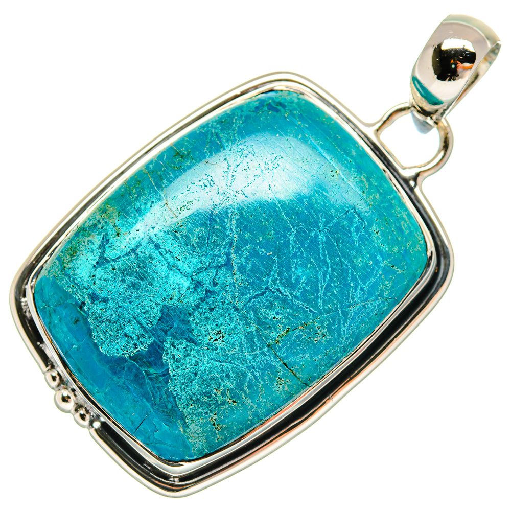 Chrysocolla Pendants handcrafted by Anasilvercos - PD18562