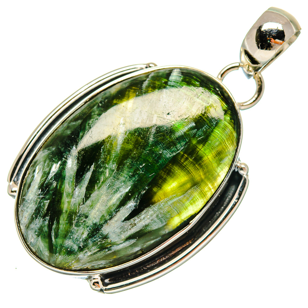 Seraphinite Pendants handcrafted by Anasilvercos - PD18582