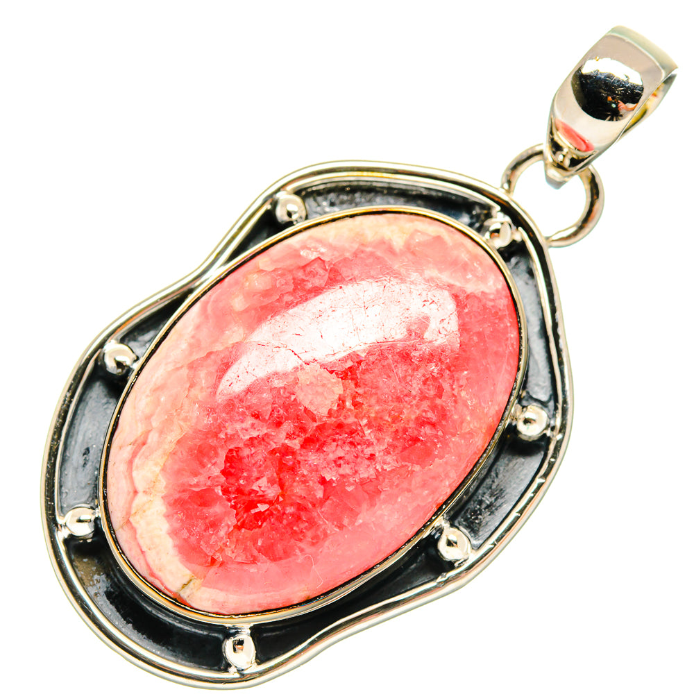 Rhodochrosite Pendants handcrafted by Anasilvercos - PD18587