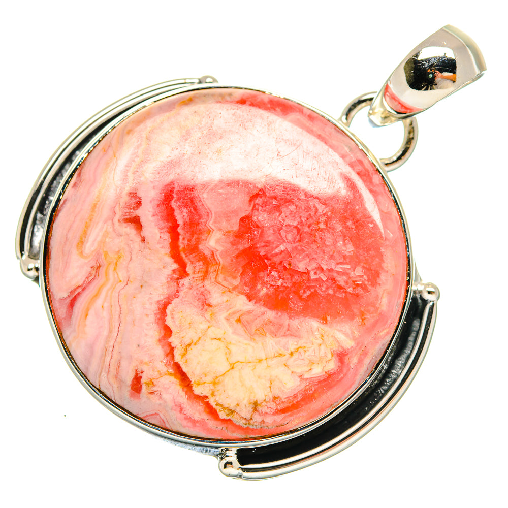 Rhodochrosite Pendants handcrafted by Anasilvercos - PD18603