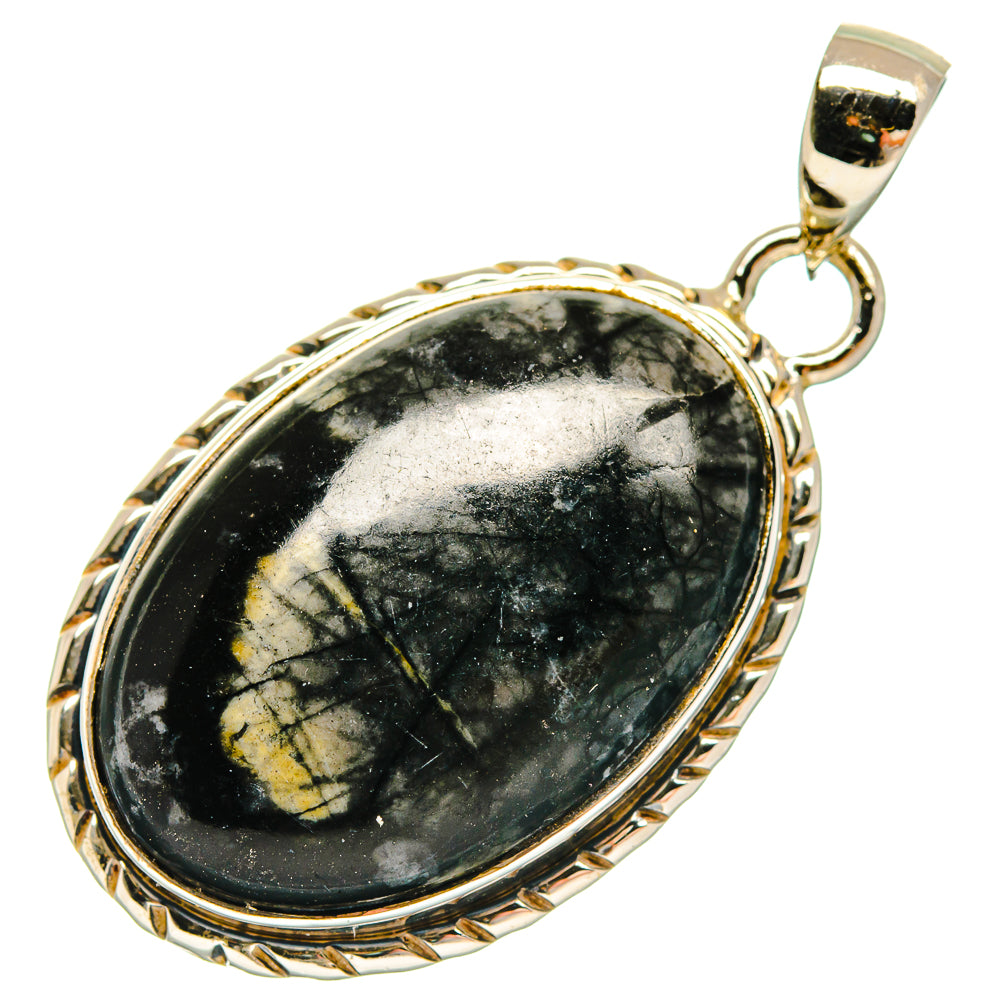 Picasso Jasper Pendants handcrafted by Anasilvercos - PD18616