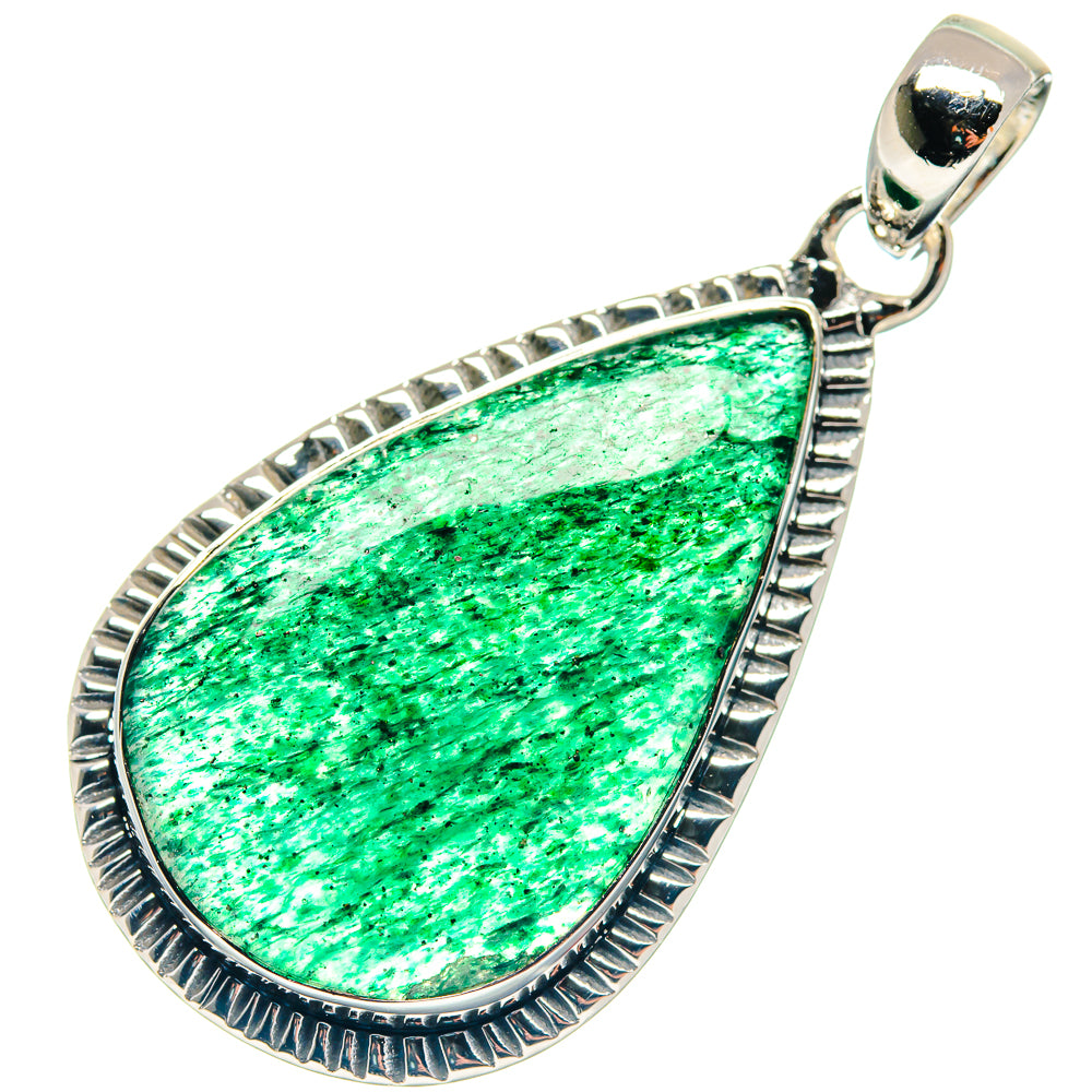 Green Aventurine Pendants handcrafted by Anasilvercos - PD18671